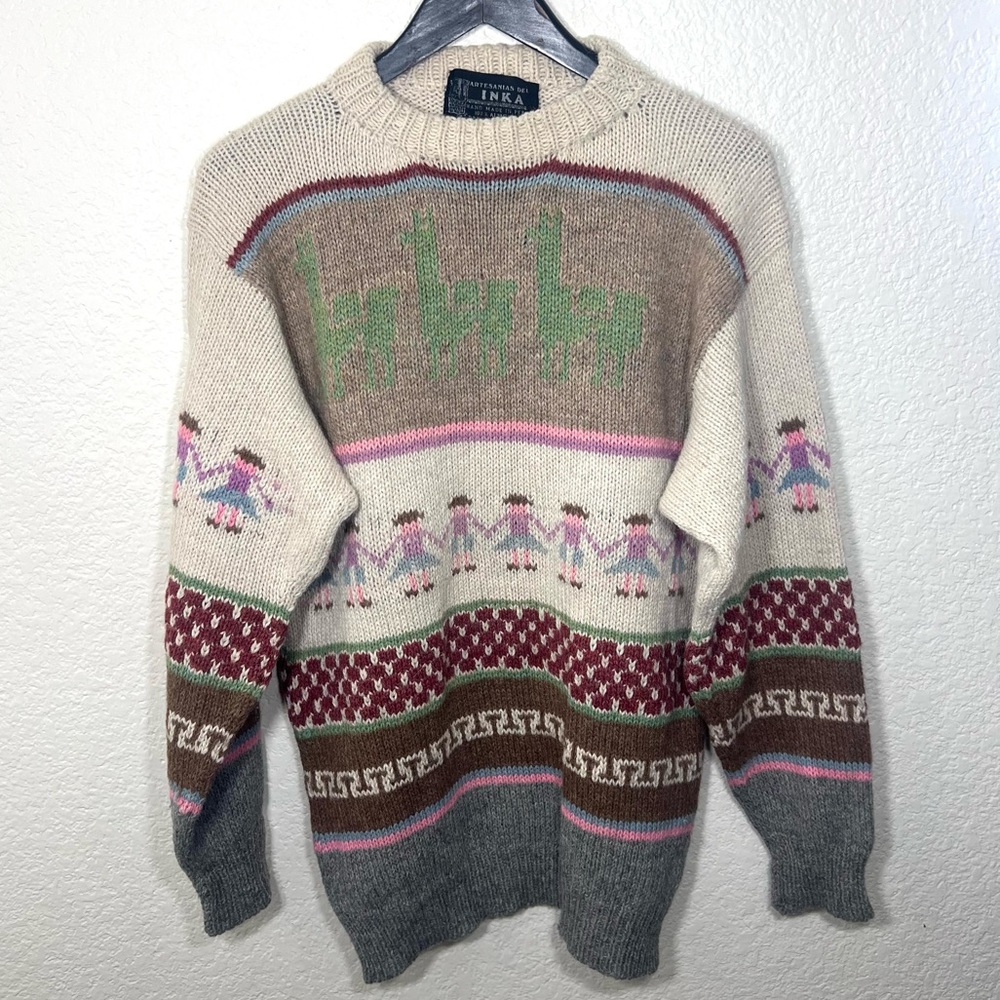 Artisans Del Inka Alpaca Sweater Size L